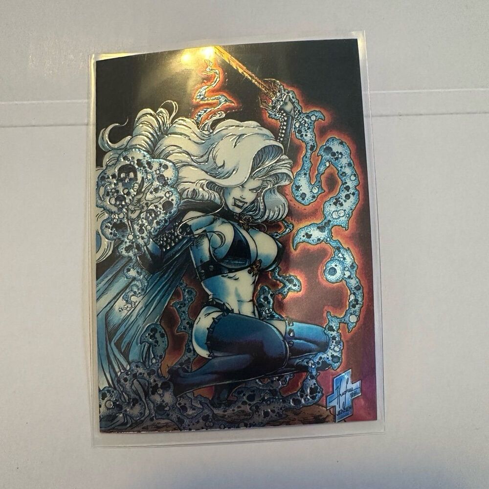 Cast Set Lady Death chromium cards 1994